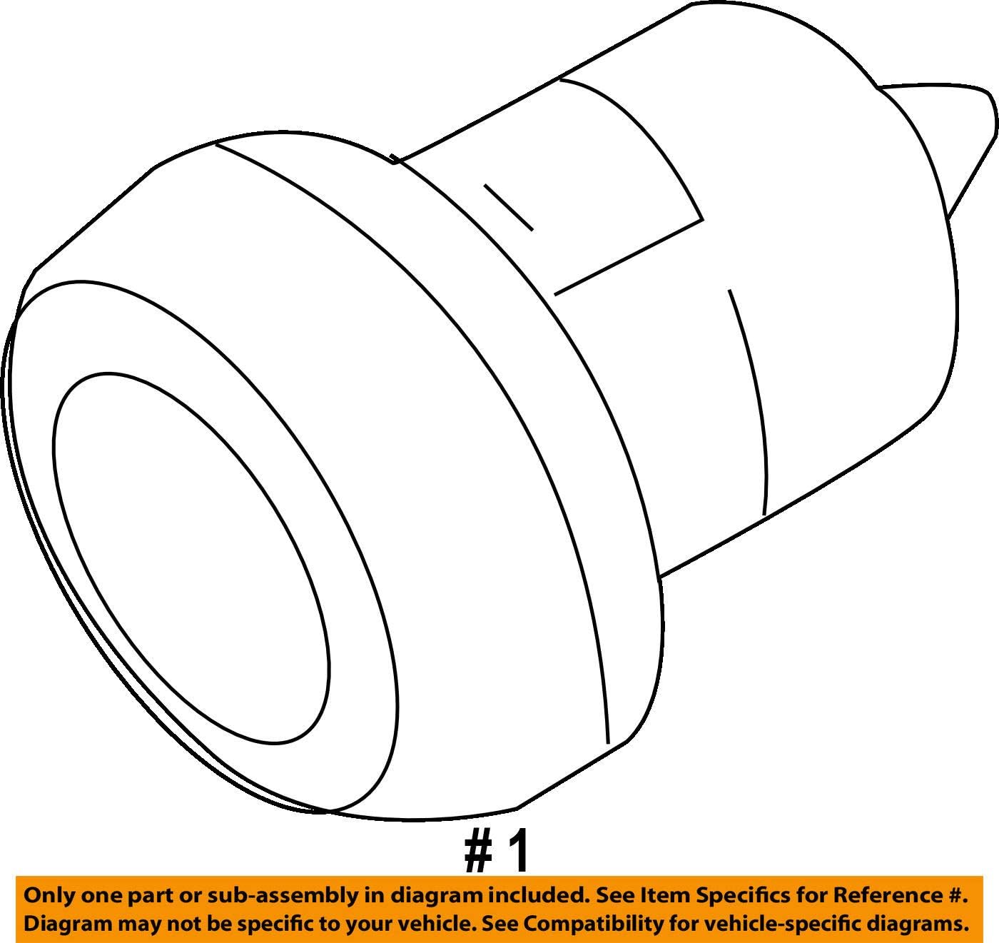 Genuine Nissan Parts - Rubber Bumper (90878-1PA1A)