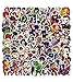 HENJIA 50 Uds, Pegatinas geniales de Marvel de Dibujos Animados, Pegatinas Impermeables de Los Vengadores, Equipaje, patineta, Guitarra, portátil, Juguetes para niños