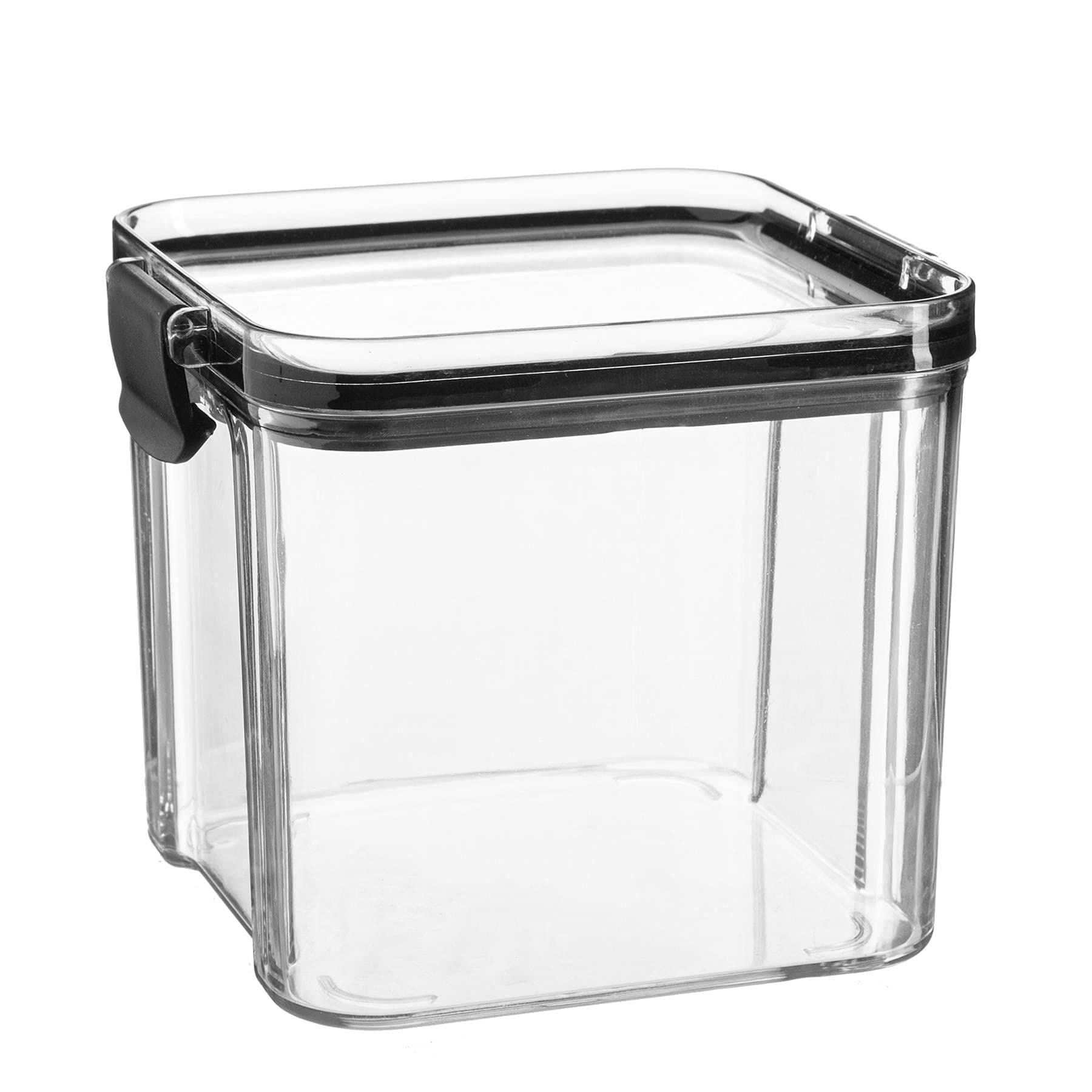 Rinkit.com Black 700Ml Airtight Plastic Food Storage Container