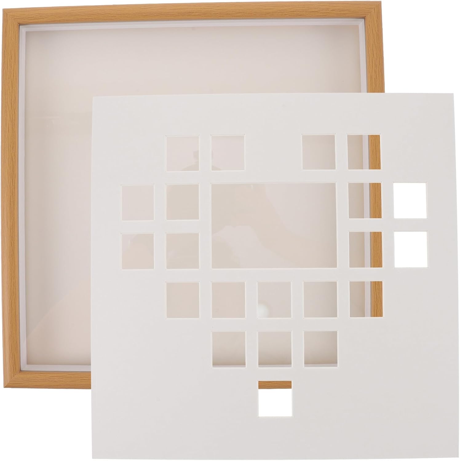 Heart Shaped DIY Picture Frame Wooden Blank Frame for Kids Art