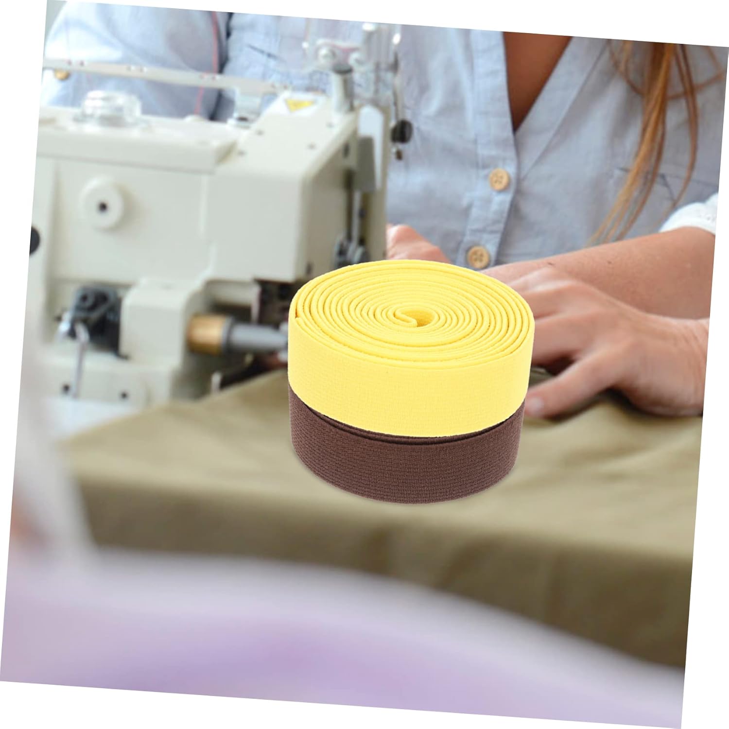 8pcs Elastic Band Elastic for Sewing Wide Elastic Cord Sewing Elastic Stretch Cord Elastic Sewing Bands The Flex Belt Flat Elastic Rope Hand Decor Rubber Band Household Waistband