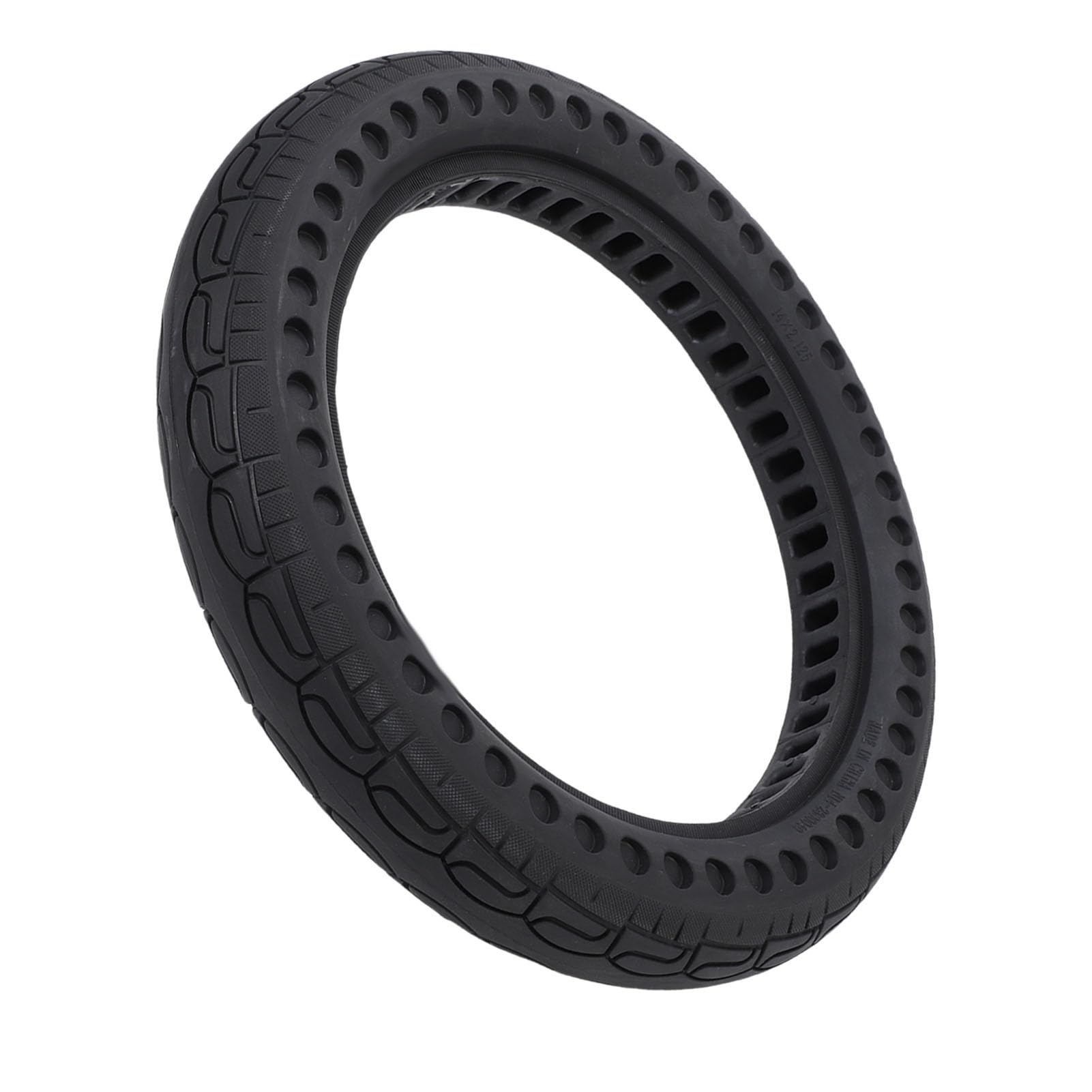 banapoy Neumático Sólido Bicicleta 14x2.125 sin Aire, 14 Pulgadas 14x2.125 Prueba Explosiones Antipinchazos Bicicleta Eléctrica Neumático sin Cámara Panal para Scooter Eléctrico