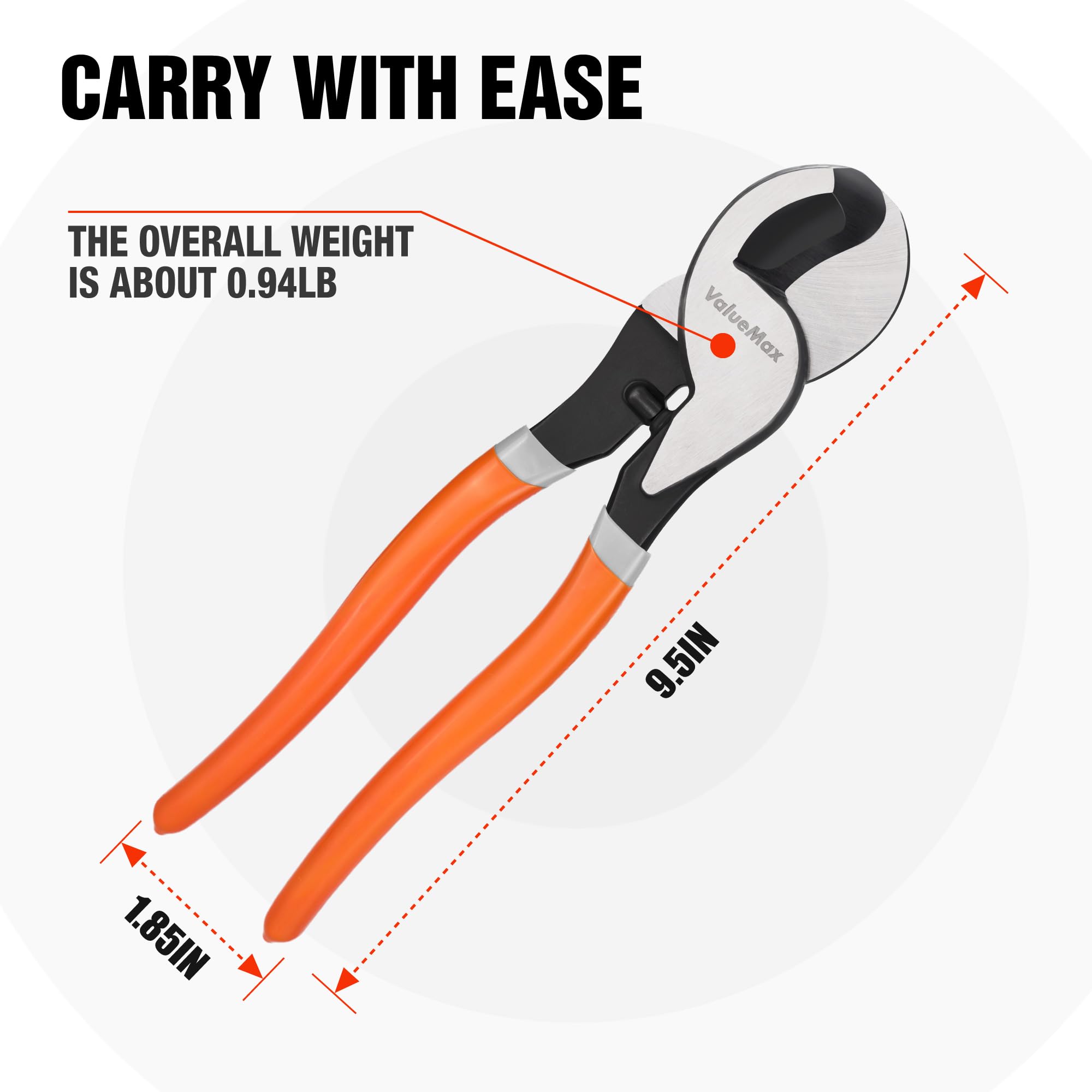 ValueMax Cable Cutter - 10" Heavy Duty -3 ValueMax Cable Cutter - 10" Heavy Duty -3