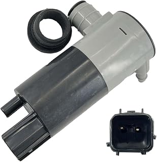 FainWan Windshield Washer Pump for Ford Fiesta Taurus Fusion MKS Mercury Sable - Durable ABS Replacement 8-6736 GO-1023 WG-322