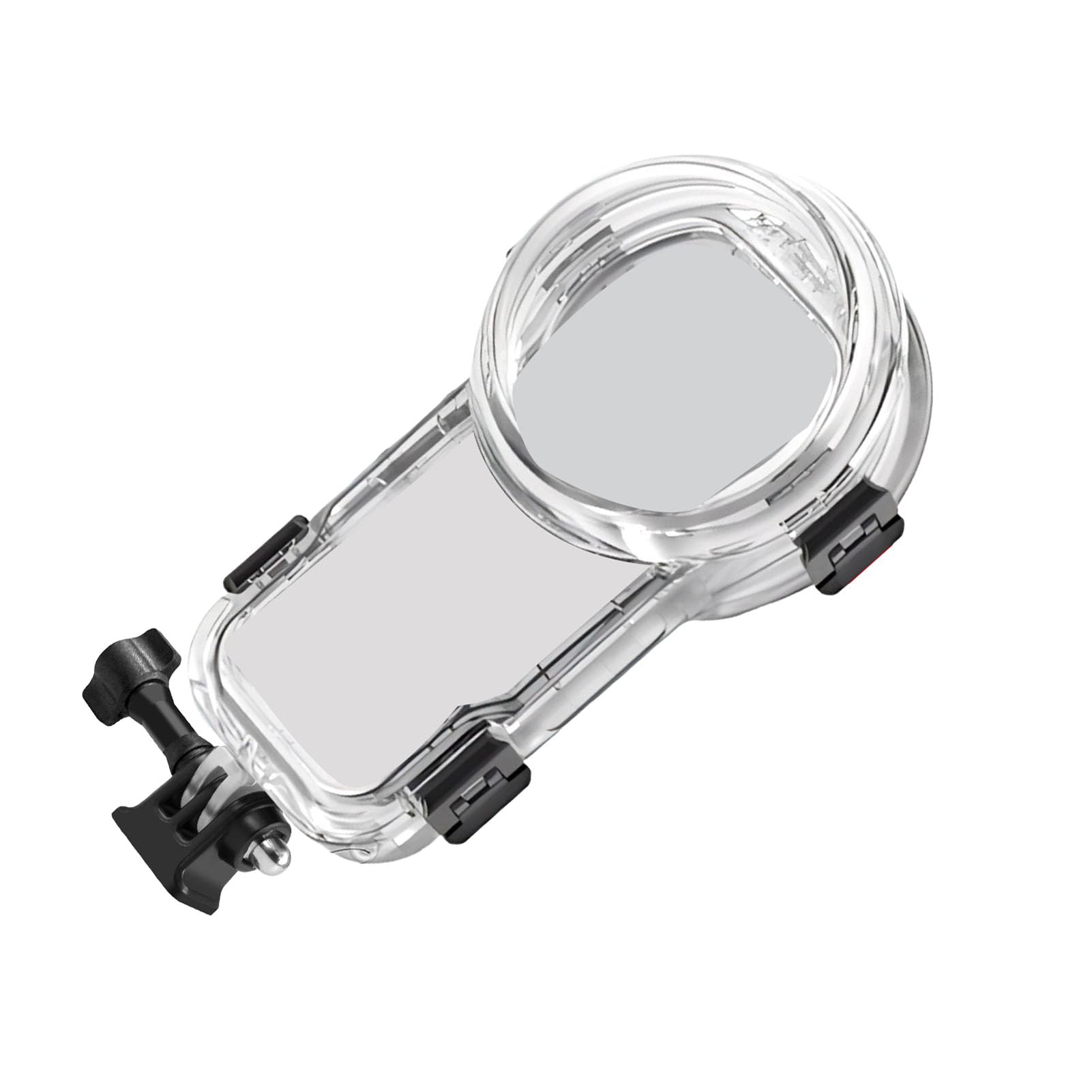Cuifati Custodia Subacquea Invisibile per Fotocamera Panoramica X5, Custodia Subacquea Impermeabile 60M con Staffa, Guscio Protettivo Ad Alta Trasparenza per Fotocamera Sportiva