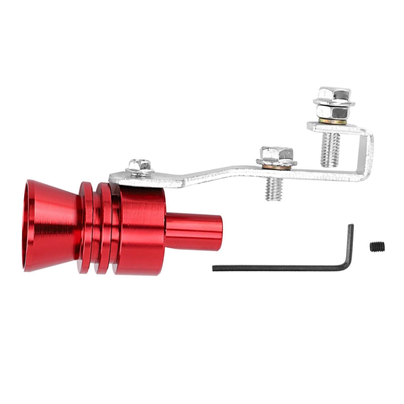 Sifflet Turbo Pour échappement Voiture - Simulateur Son Turbo - Rouge - Pour Modification Auto