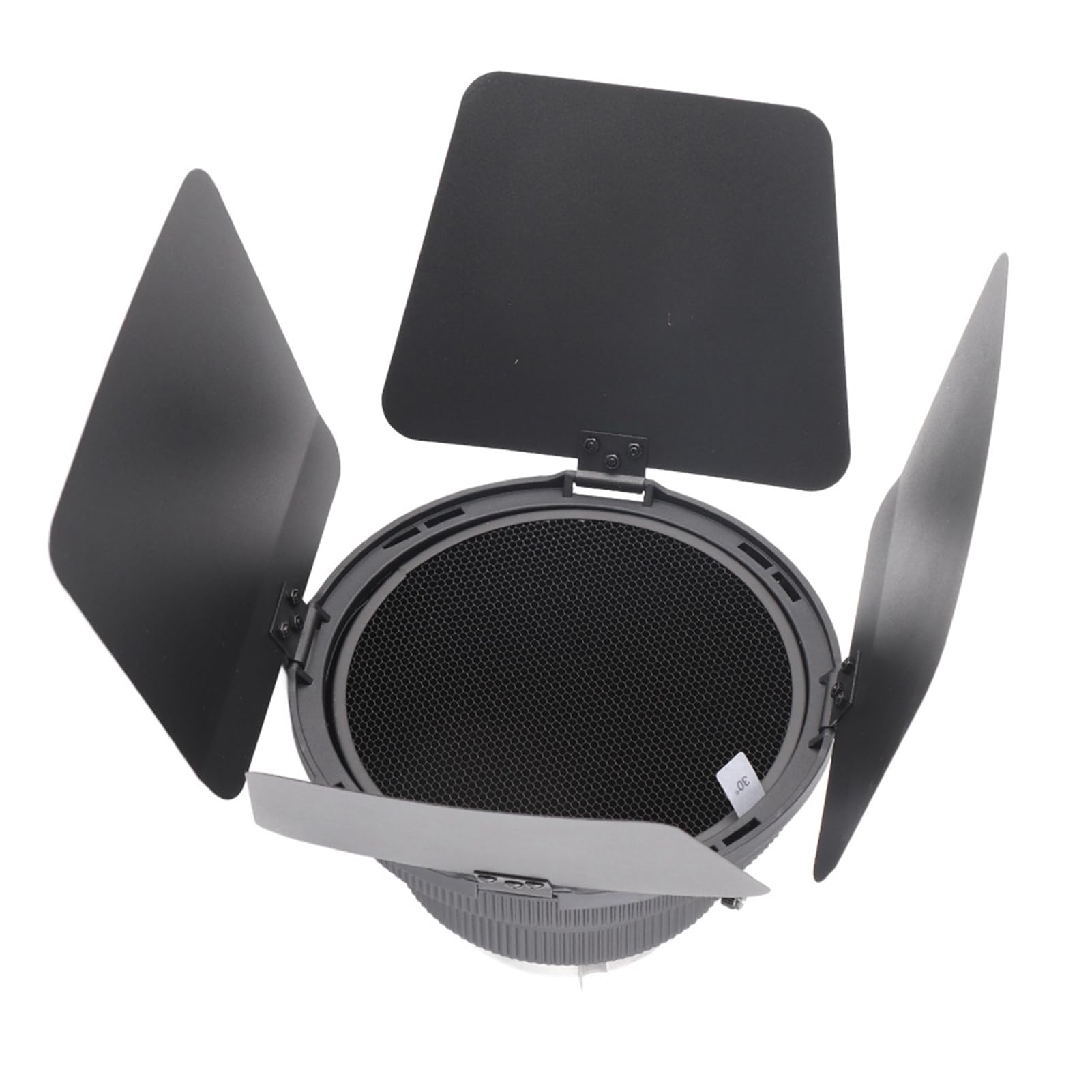 NiceFoto FD‑110 Ajusteur de Lentille de Fresnel pour Lumière de Photographie à Monture, Ajusteur de Filetage à une Seule Main, Effets de Projecteur et de Projecteur de Lumière Uniformes,