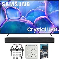 Vista 1 de Samsung UN70U7900FFXZA 70 inch U7900 Series UHD 4K Smart Tizen TV 2025 Bundle with LG Bluetooth Soundbar Wireless Speaker, TV Wall Mount, 6-Outlet