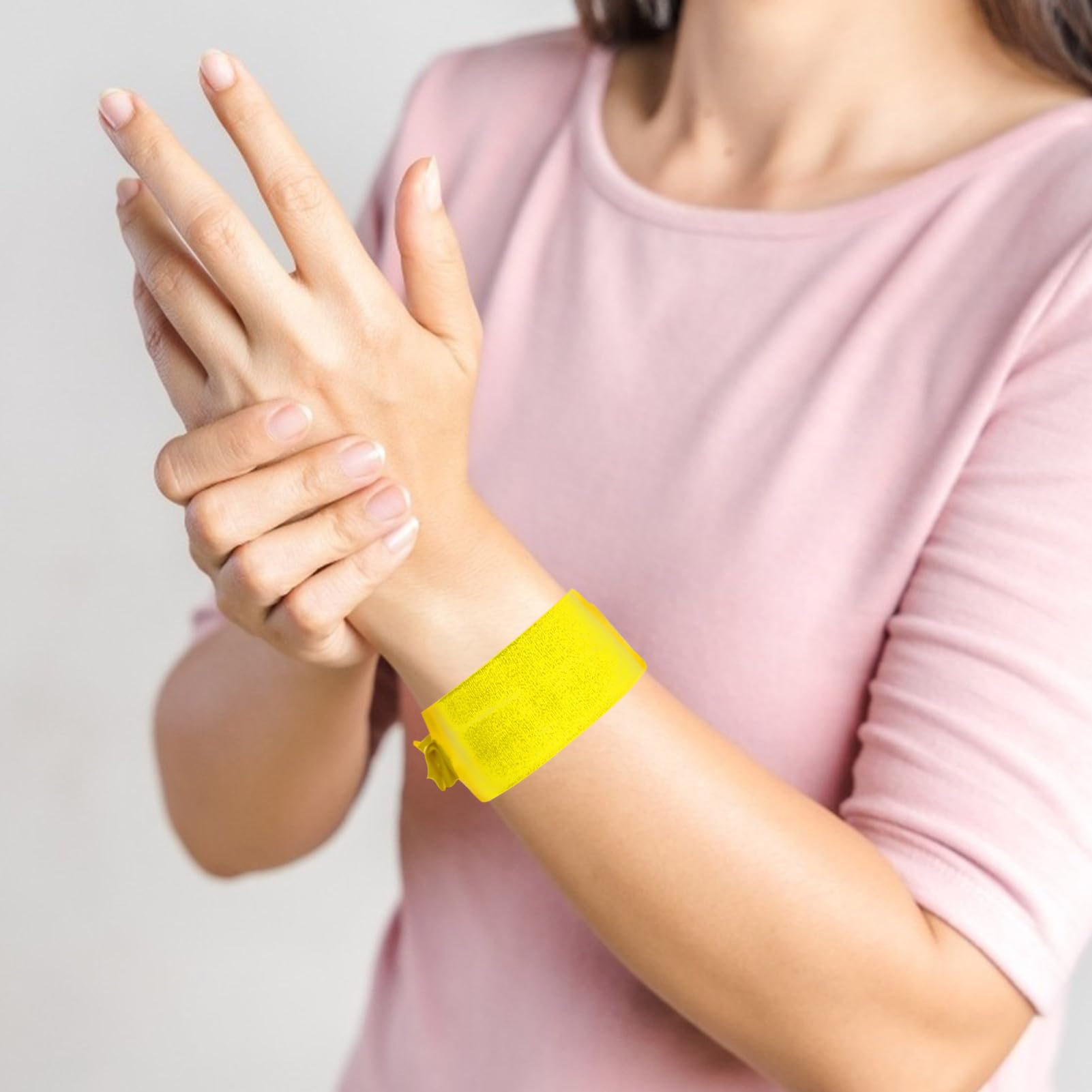 Pulseras de Identificación Desechables Pvc, 100 Piezas, para Hospitales