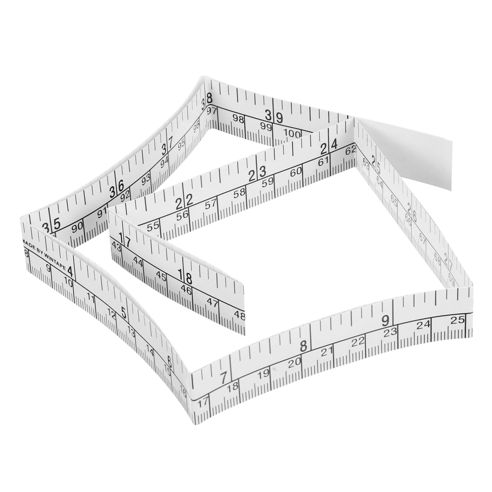 4 Set Righello Carta Misuratore Monouso Per Misurazioni Del Corpo E Applicazioni 25 Pezzi * 4