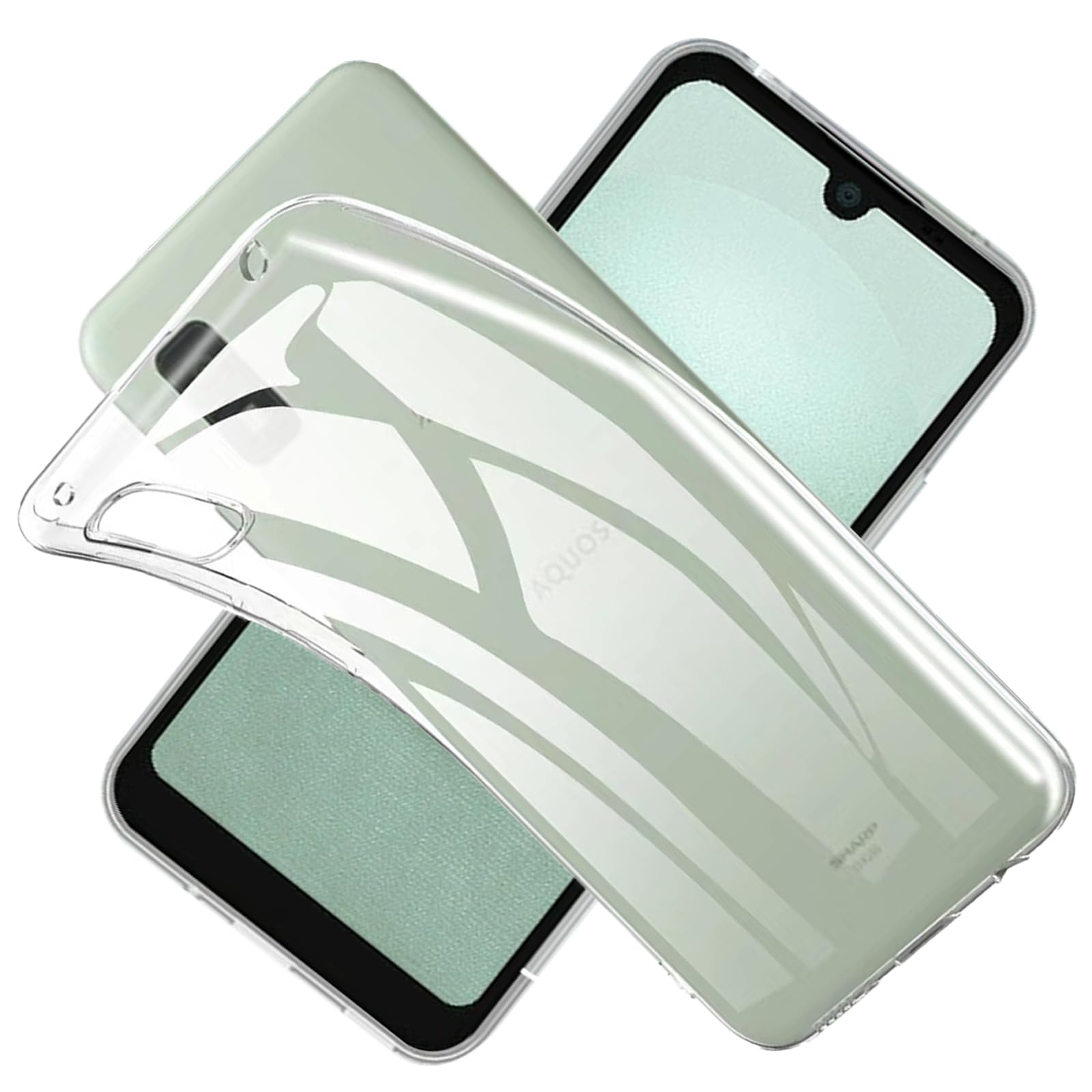 Amazon.co.jp: Havaya 対応 AQUOS wish3 ケース アクオスwish3