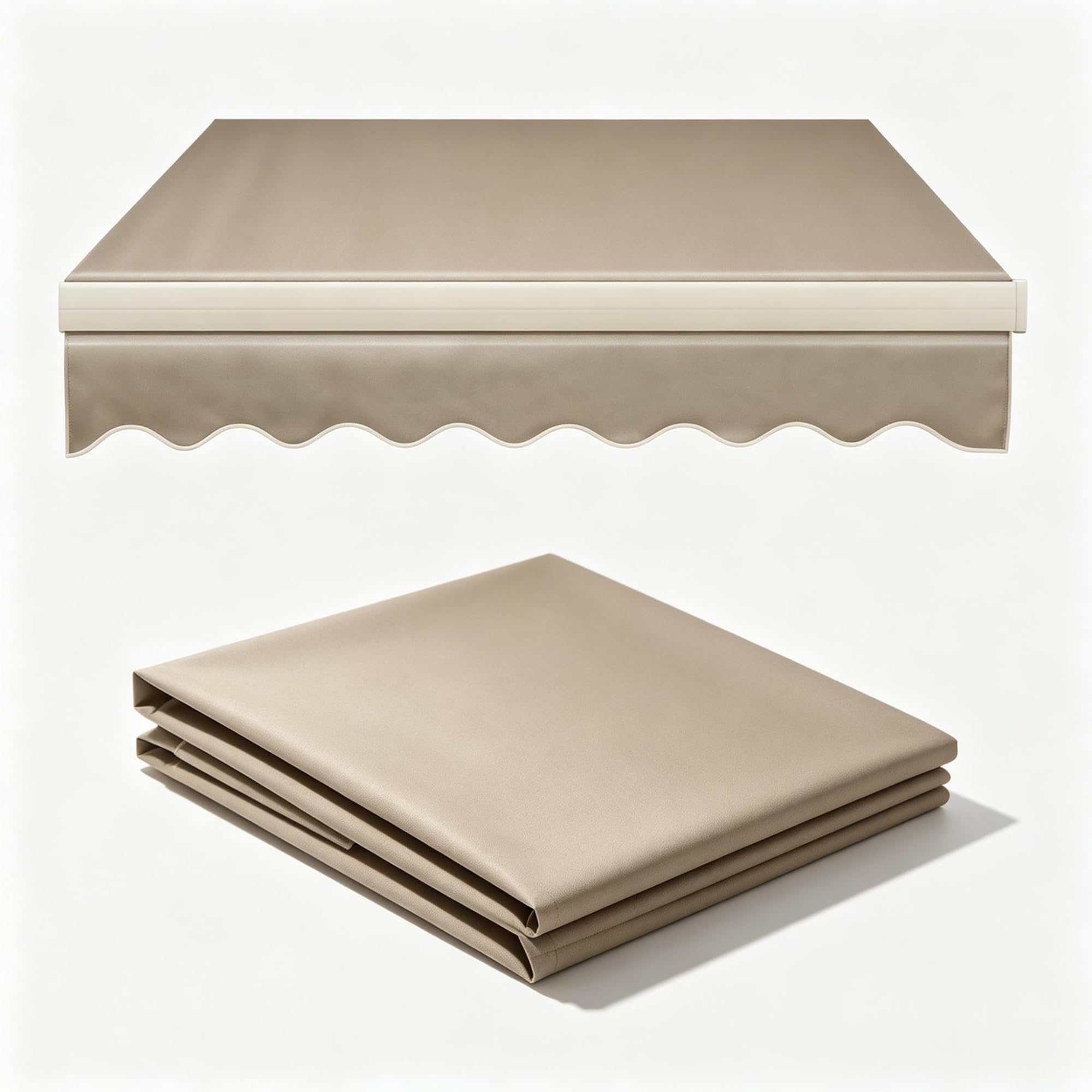 Lona de repuesto para toldo 6x3m de tela Oxford PVC impermeable y anti-UV 1