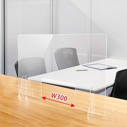 Amazon 日本製 板厚5mm 幅950 高さ6mm 商品受け渡し窓あり 透明パーテーション 仕切り板 高透明度アクリル板採用 衝立 飲食店 オフィス 学校 病院 公的機関 受付 居酒屋 中華料理 宴会用 飲食店 飲み会 レストラン 食事 Kap R9562 M30 パーティション 衝立