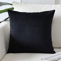 Vista 24 de Artscope Fundas de Almohada de Terciopelo de Lujo Fundas de Almohadas Cuadradas Decorativas Fundas de Cojines Suaves Sólidas para Sofá de Sala Sofá