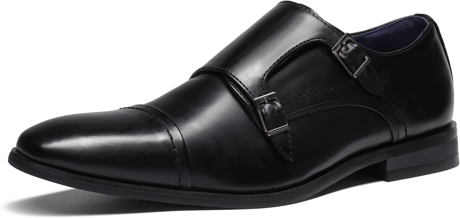 black men's slip on dress shoes