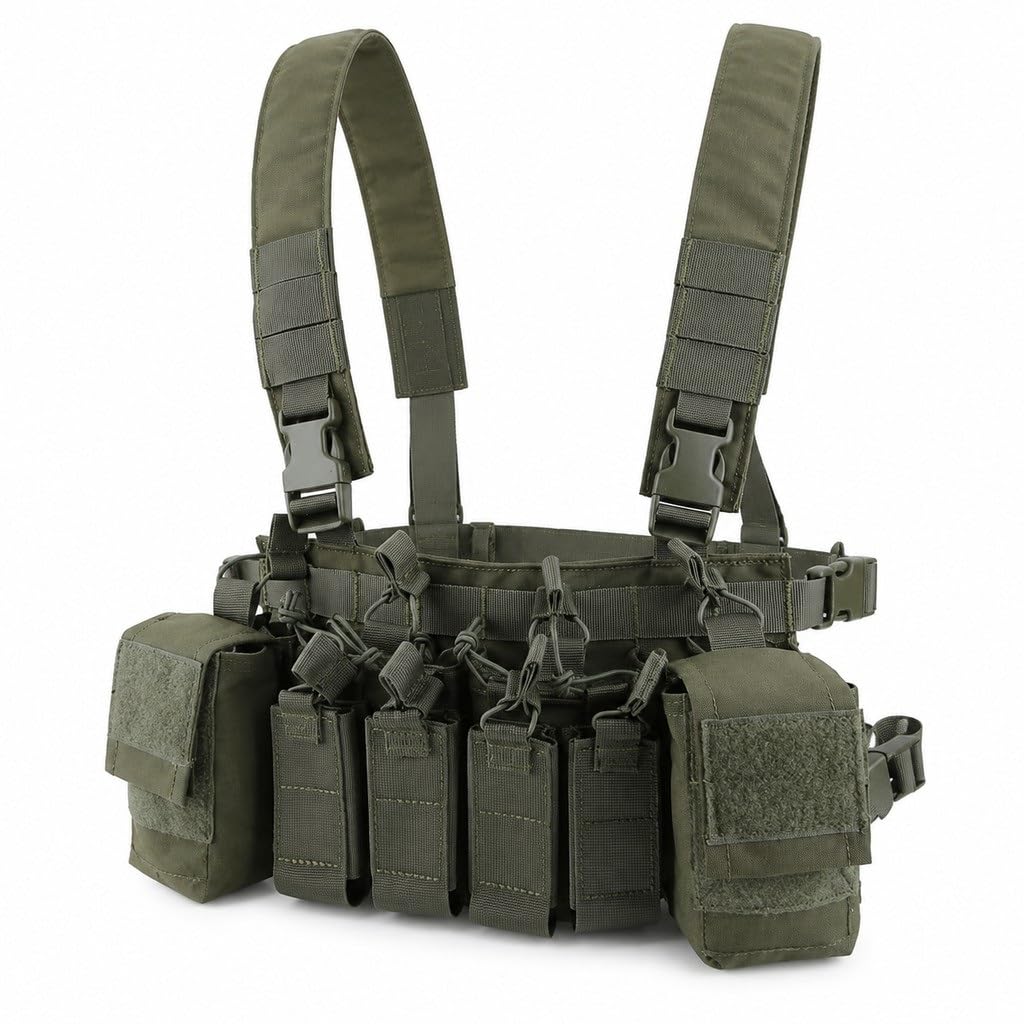 Lekka kamizelka taktyczna – wielofunkcyjna uprząż Molle do airsoftu, budowania zespołu i rekwizytów filmowych