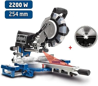 Scheppach Hm254Spx Gönye Kesme Dairetestere 2200 Watt 254 Mm