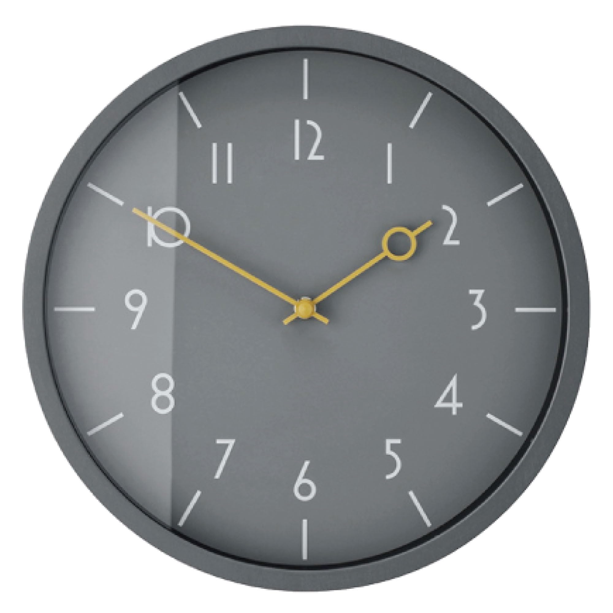 Amazon.co.jp: Interform Wall Clock CL-4344GY Veteli Gray Mustard