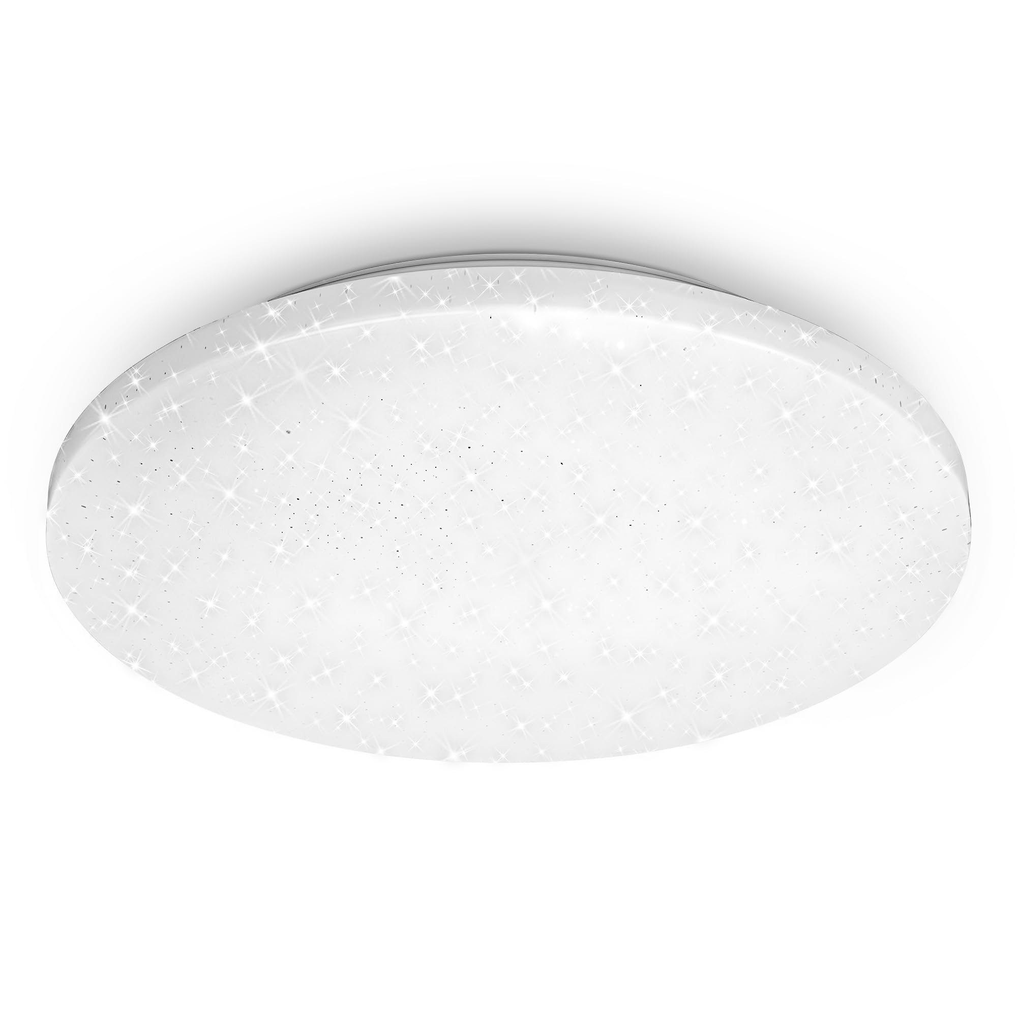 Briloner Led Ceiling Lamp Case Ip44 Starry Sky 840 Ø 34Cm