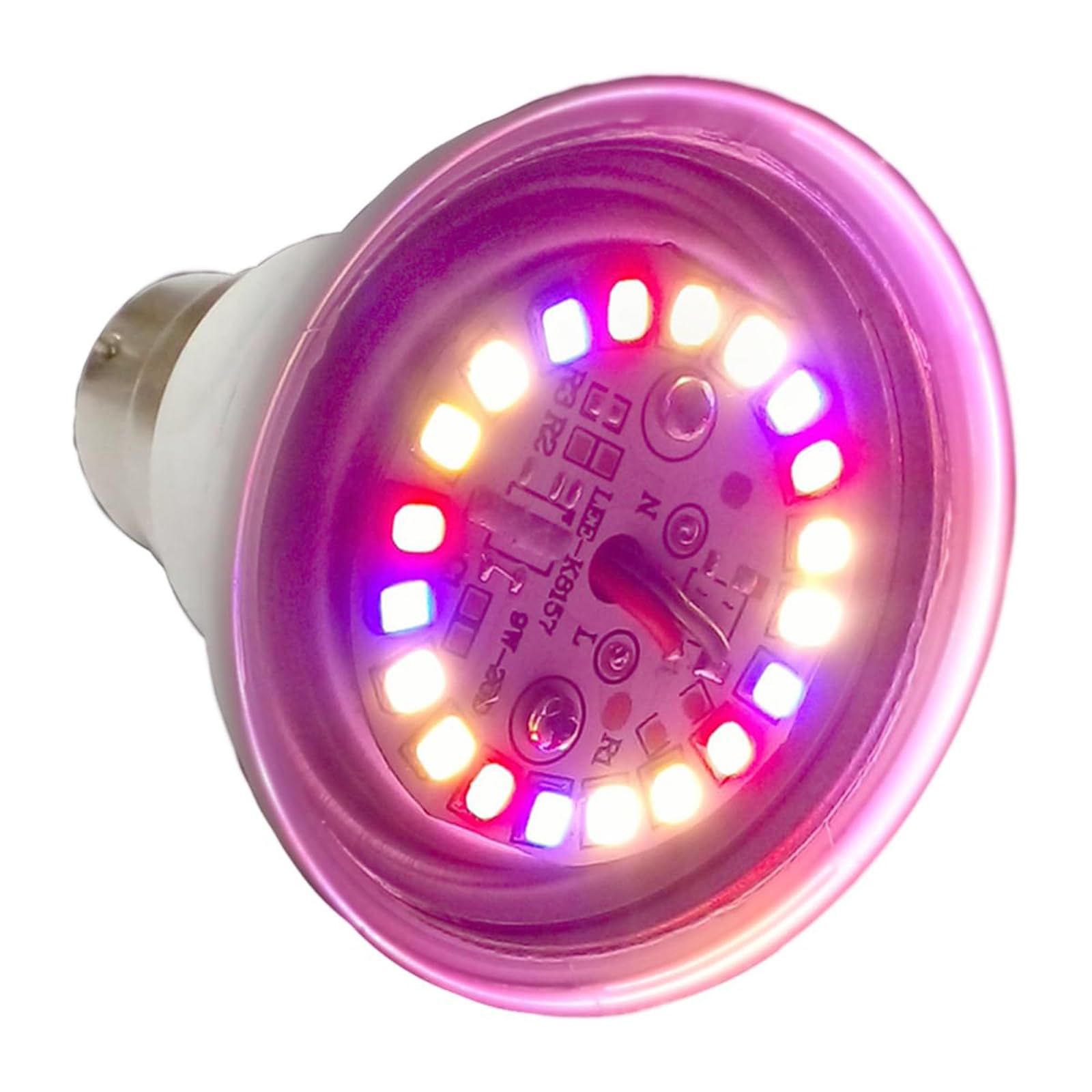 generic TORPE-10W Plant Grow Light Bulb B22 with clear pc cover. (1055) 90 Days warranty-picture-15