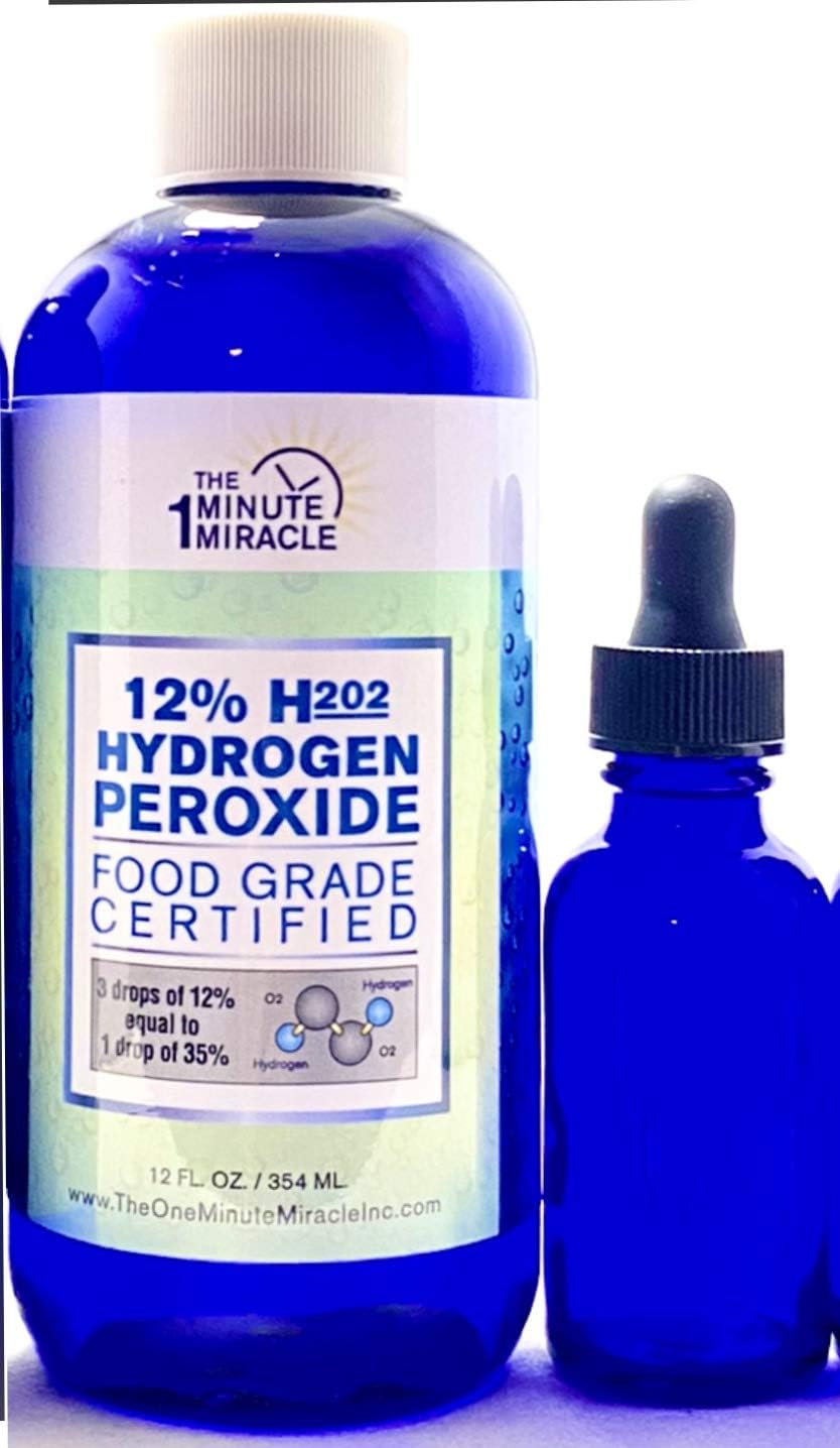 12% Hydrogen Peroxide Food Grade - 12 oz