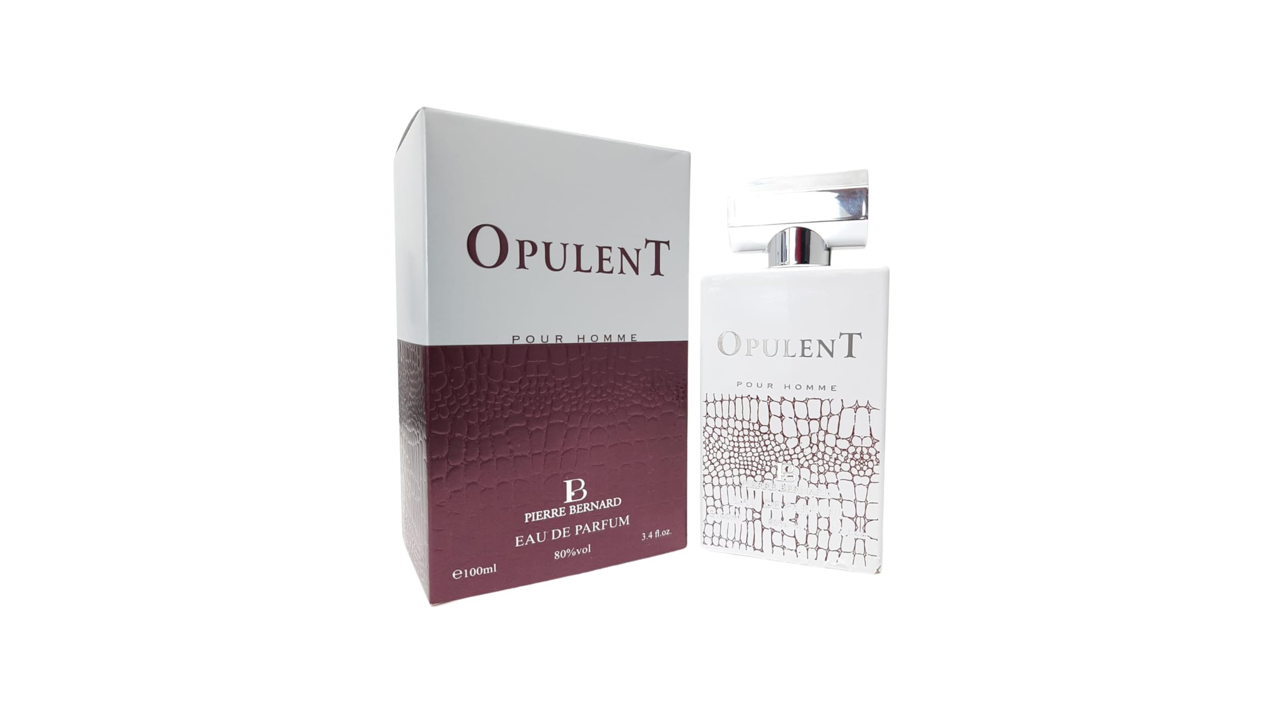 B PIERRE BERNARD OPULENT 100ml Eau De Parfum for men (Style & Scents)
