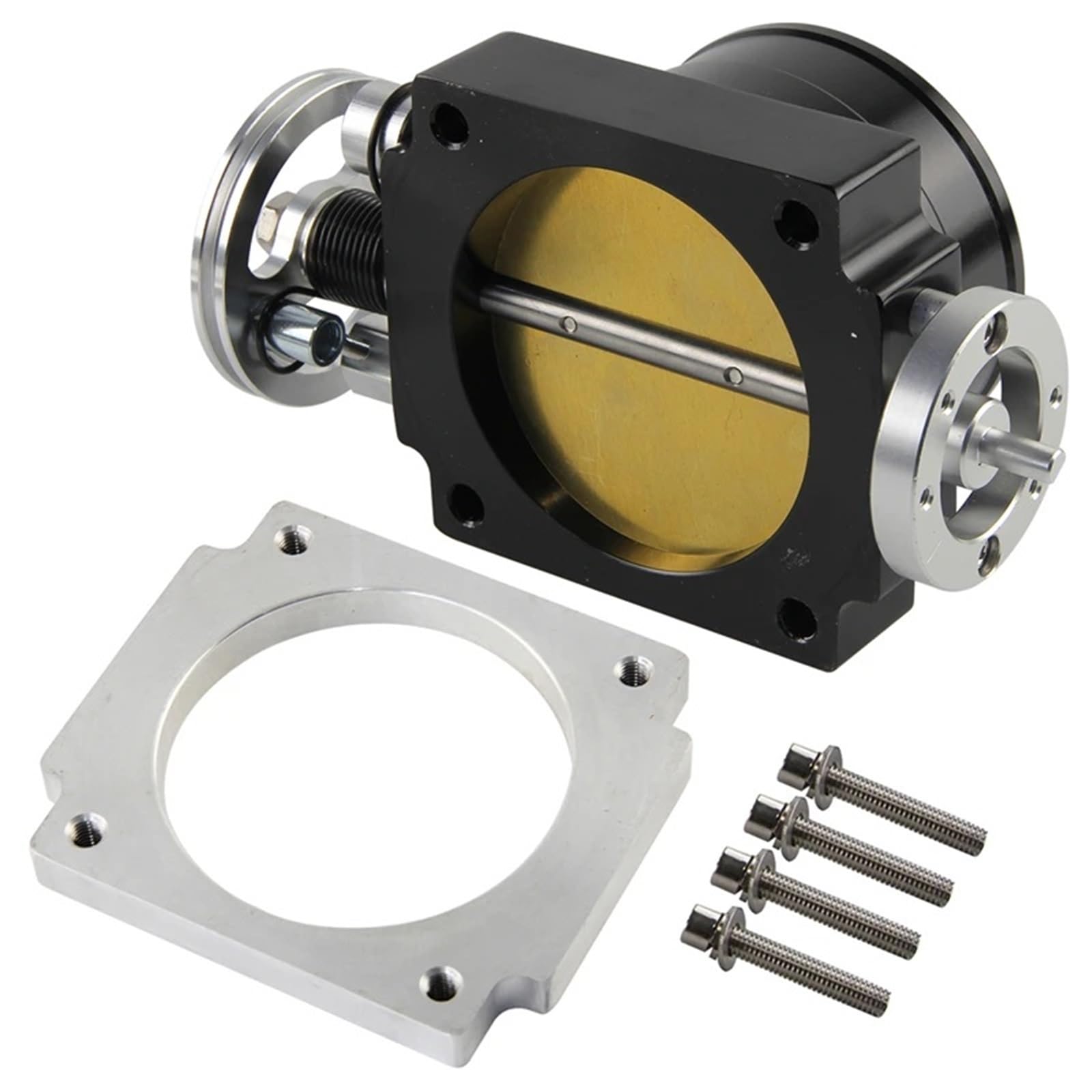 Corps de papillon 90mm antihoraire en aluminium pour supprimer les pertes d'air