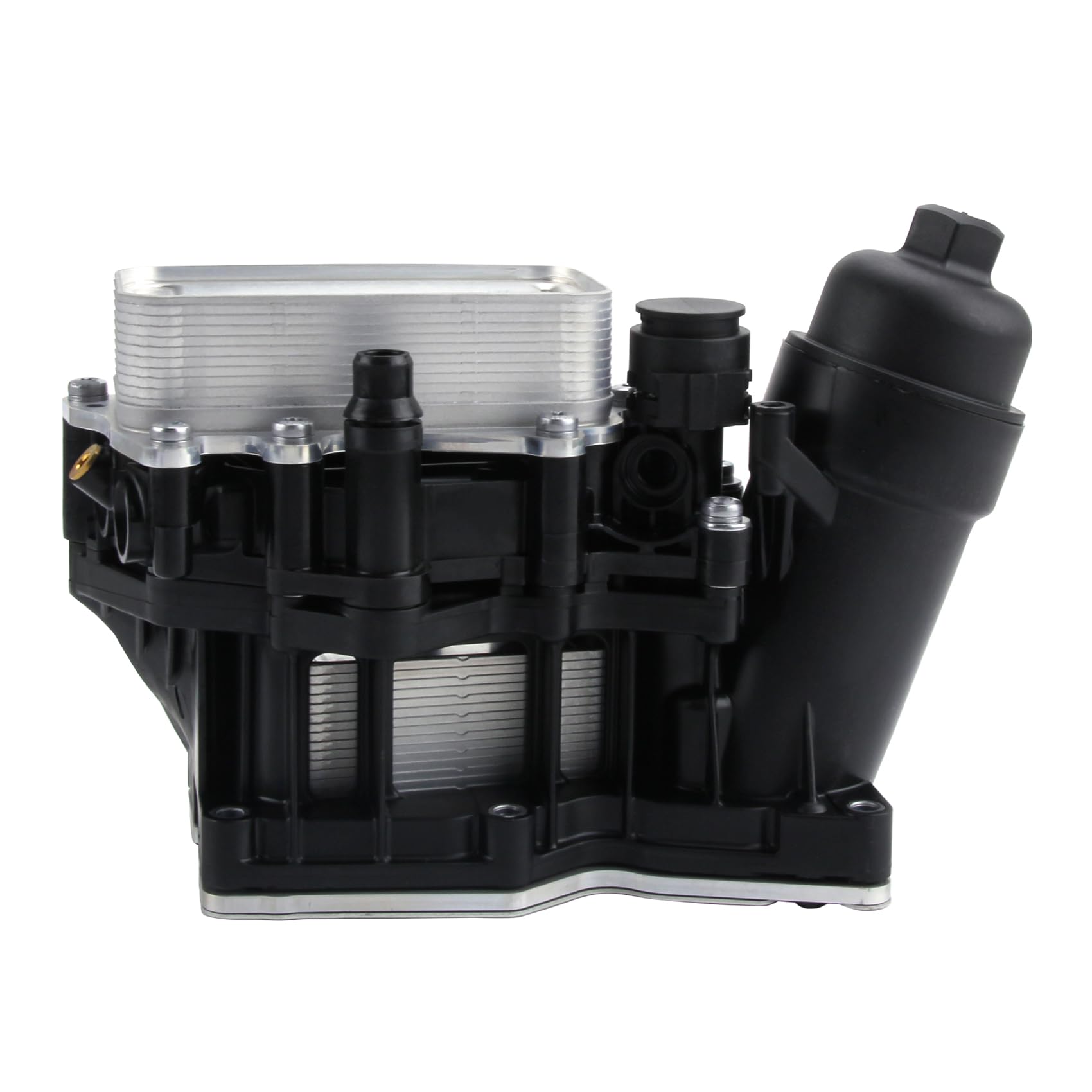 DOCAS Refroidisseur d'huile à moteur 11428507697 11428507694 compatible pour 1er F20 F21 2er F22 3er E90 F30 F80 E93 5er F10 F18 F11 X1 X3 X5 E84 F15 F25