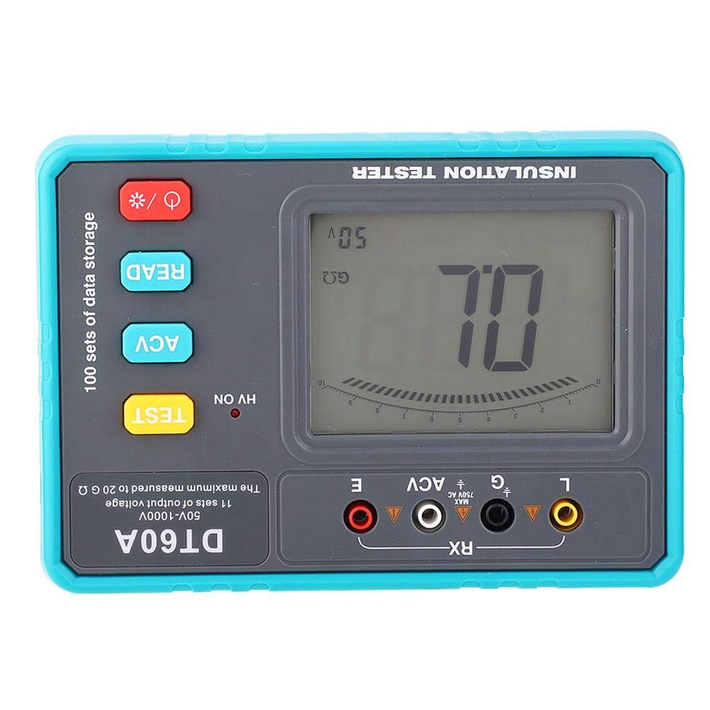 Exclusive Discount 70% Price Marhynchus DT60A Digital Multimeter Tester, Digital Insulation Resistance Tester Multifunction Tester for Power Measurement Best Cyber Monday š„ Marhynchus DT60A Digital Multimeter Tester, Digital Insulation Resistance Tester Multifunction Tester for Power Measurement