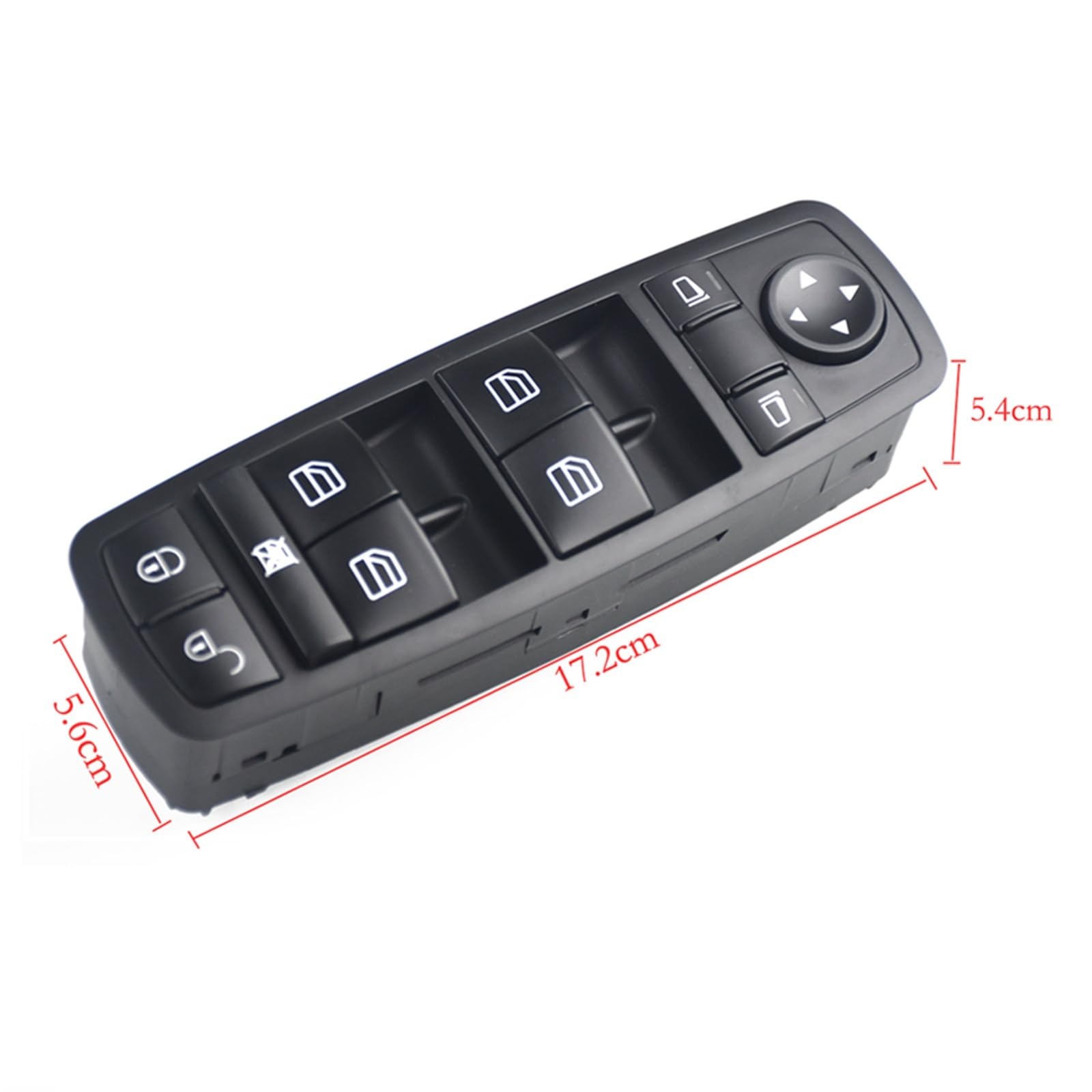 EBTOOLS pour bouton leve vitre classe b pour leve vitre classe a w169 Interrupteur principal en plastique à fenêtre électrique pour W169 de classe W W245 de classe B