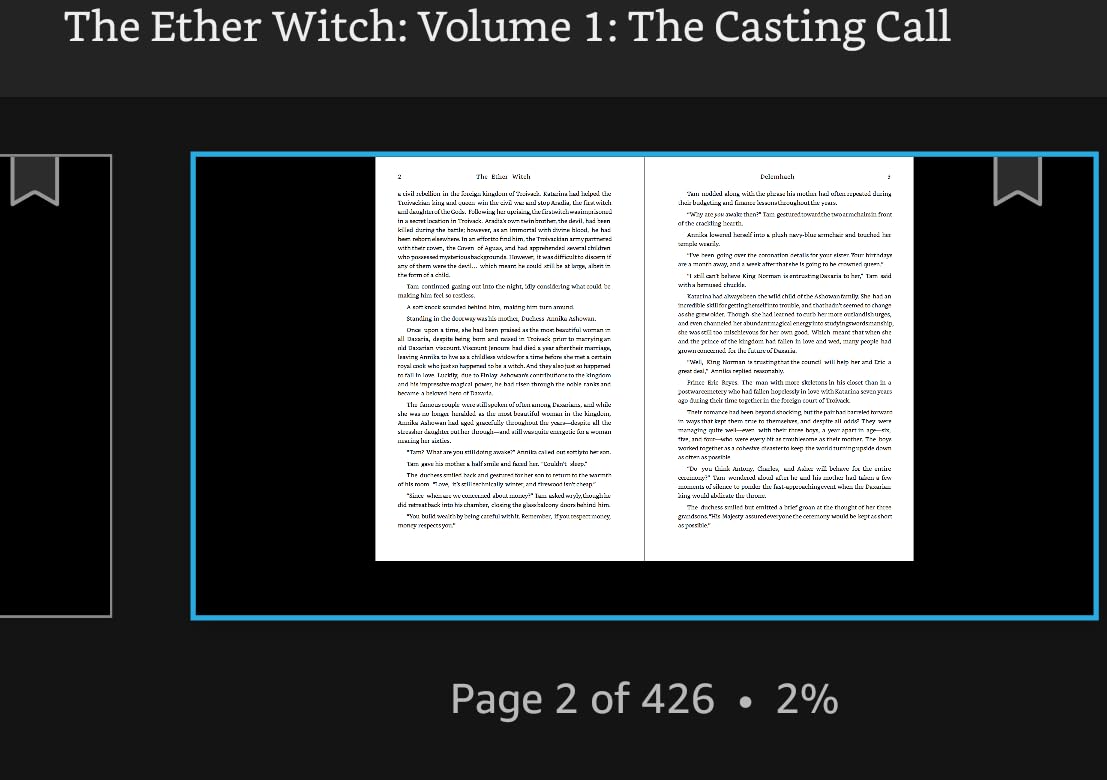 The Ether Witch Volume 1 The Casting Call eBook Delemhach