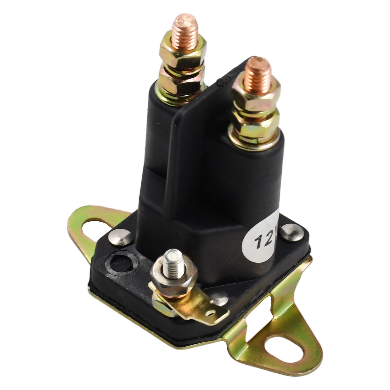AM103290 AM105171 Relé solenoide de arranque 12V 435-032 compatible con John Deere AM103290 MTD 725-0530 925-0530 Murray 24285 424285 Toro 11674 cortacésped Válvula solenoide AMA 53945 925
