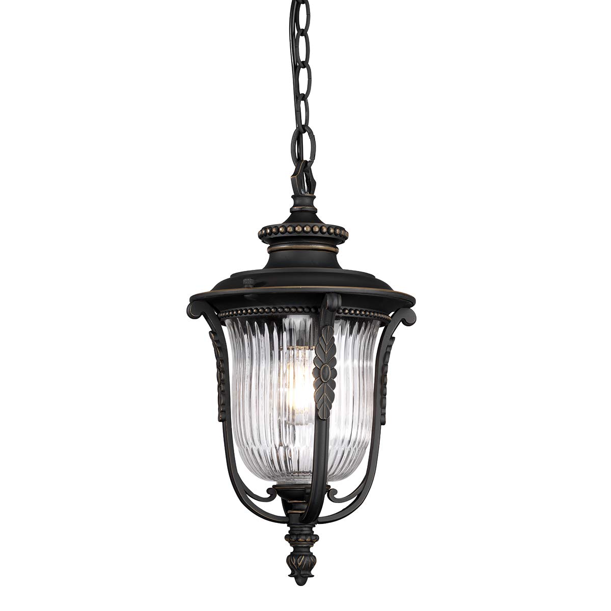 Outdoor IP44 - Outdoor IP44-1 Bulb Wall Light - Sconce/Lantern - Rubbed Bronze - LED E27 150W Bulb - Outside - External - Exterior