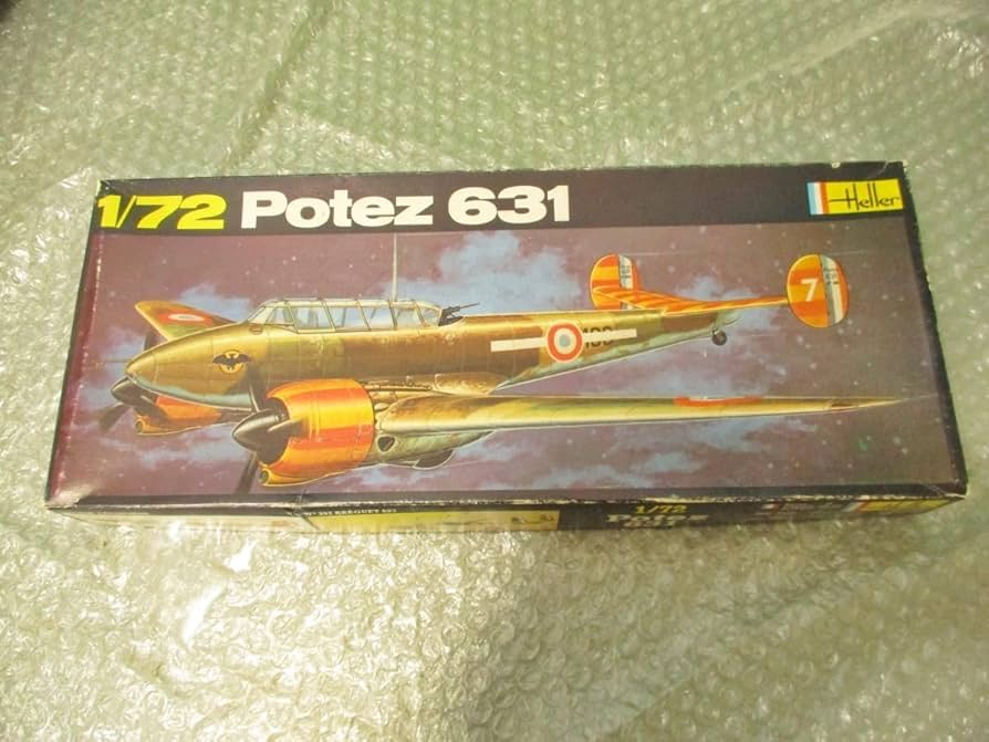 Amazon | プラモデル Heller エレール 1/72 Potez 631 ポテ631