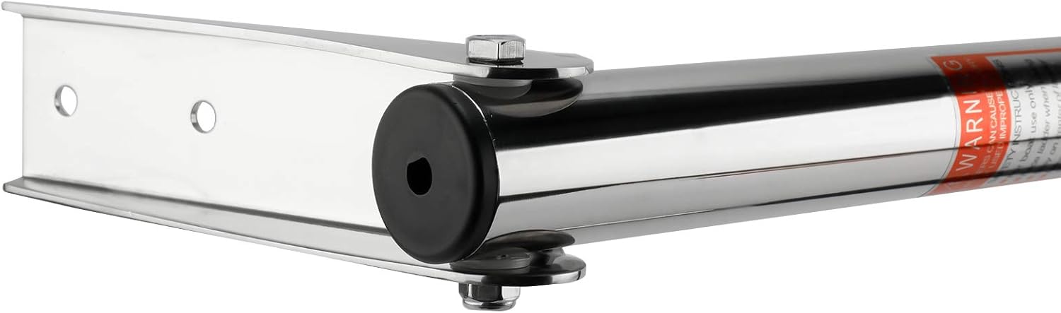 Amarine Made ボートラダー 3ステップ ステンレススチール 伸縮式ボートラダー スイムステップ