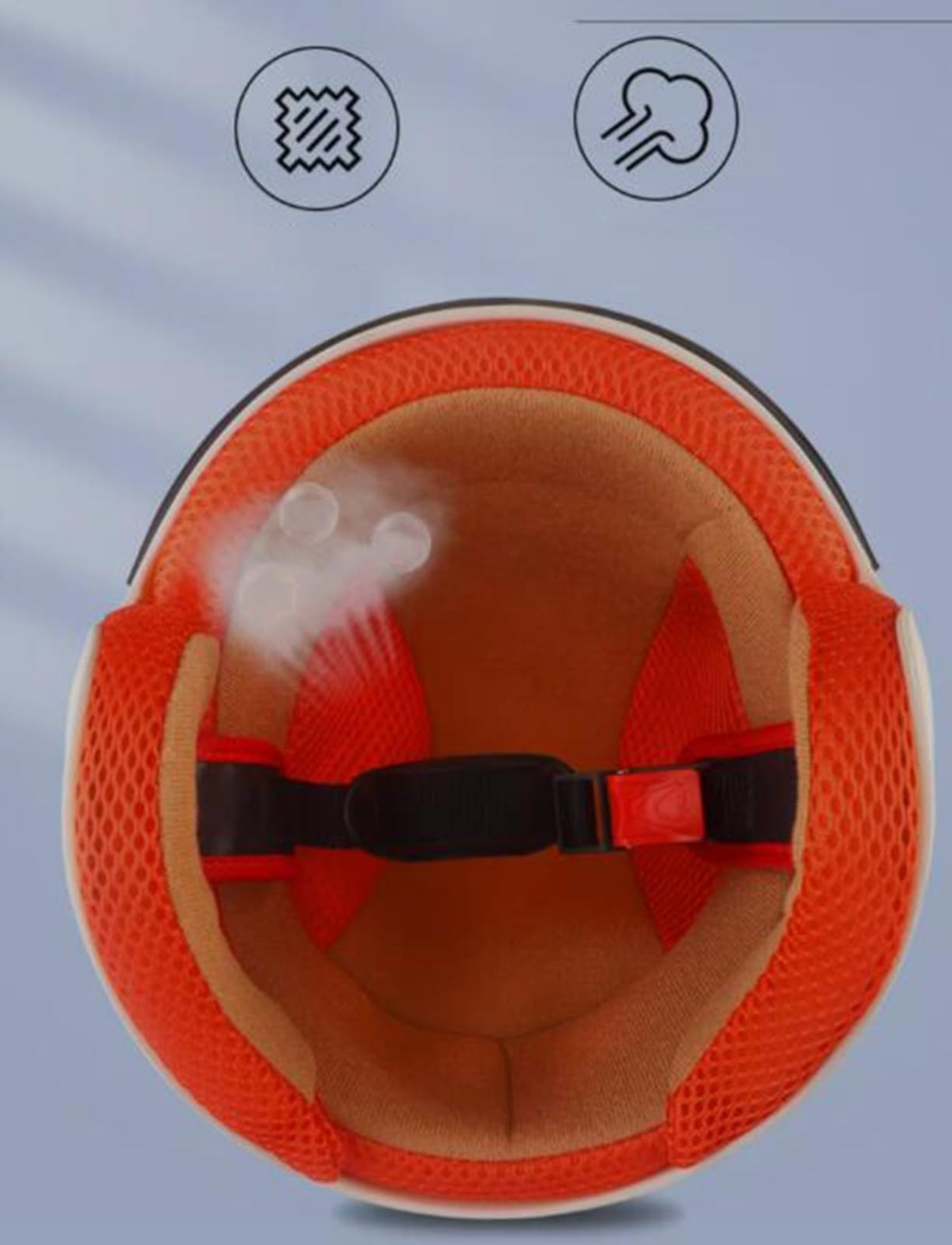 Casco De Moto para Niños Medio Casco Lindo 3/4 Cascos De Dibujos Animados De Cara Abierta Ciclomotor para Niños Y Niñas Casco para Todas Las Estaciones con Visera Solar A,50-54CM