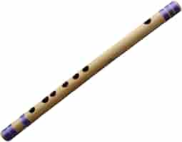 Flauto Indiano Bansuri In Bambù - Scala Do, 33 Cm, Per Principianti E Professionisti - Foto 6