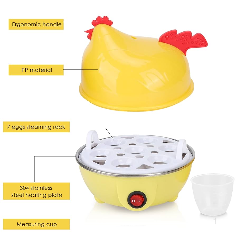 Yuedisi Multifunction Mini Electric Egg Omelette Cooker Eggs Boiler