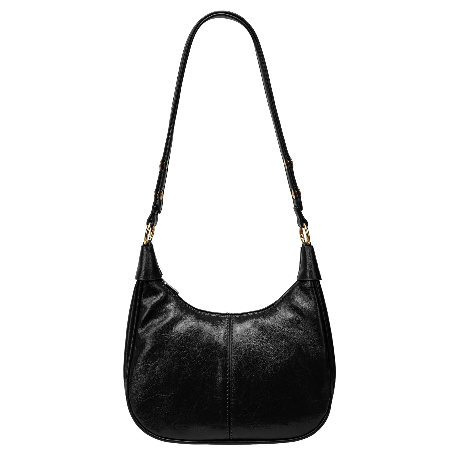 Small Hobo Bags for Women Crescent Retro Tote Handbags PU Leather Shoulder Bag 2025