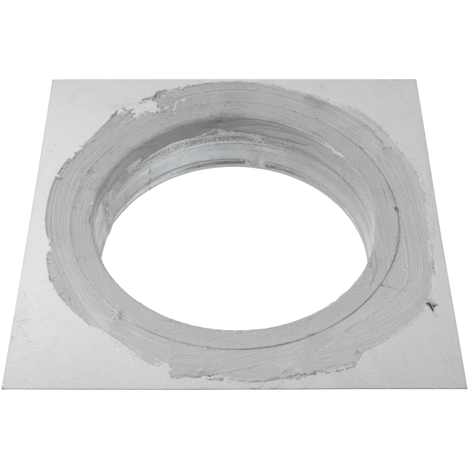 Vent Systems Kołnierz złącza kanałowego 15 cm z gumową uszczelką EDPM - adapter odpowietrzający suszarki i płyta montażowa - idealny do bezszwowych połączeń kanałowych HVAC, wentylatorów wyciągowych i