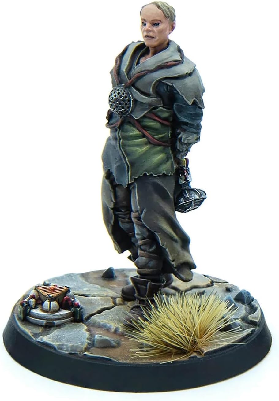 Modiphius Entertainment: Fallout: Wasteland Warfare - Children of Atom: Zealot Congregation - 6 Figures, 32mm Unpainted Resin RPG Miniatures