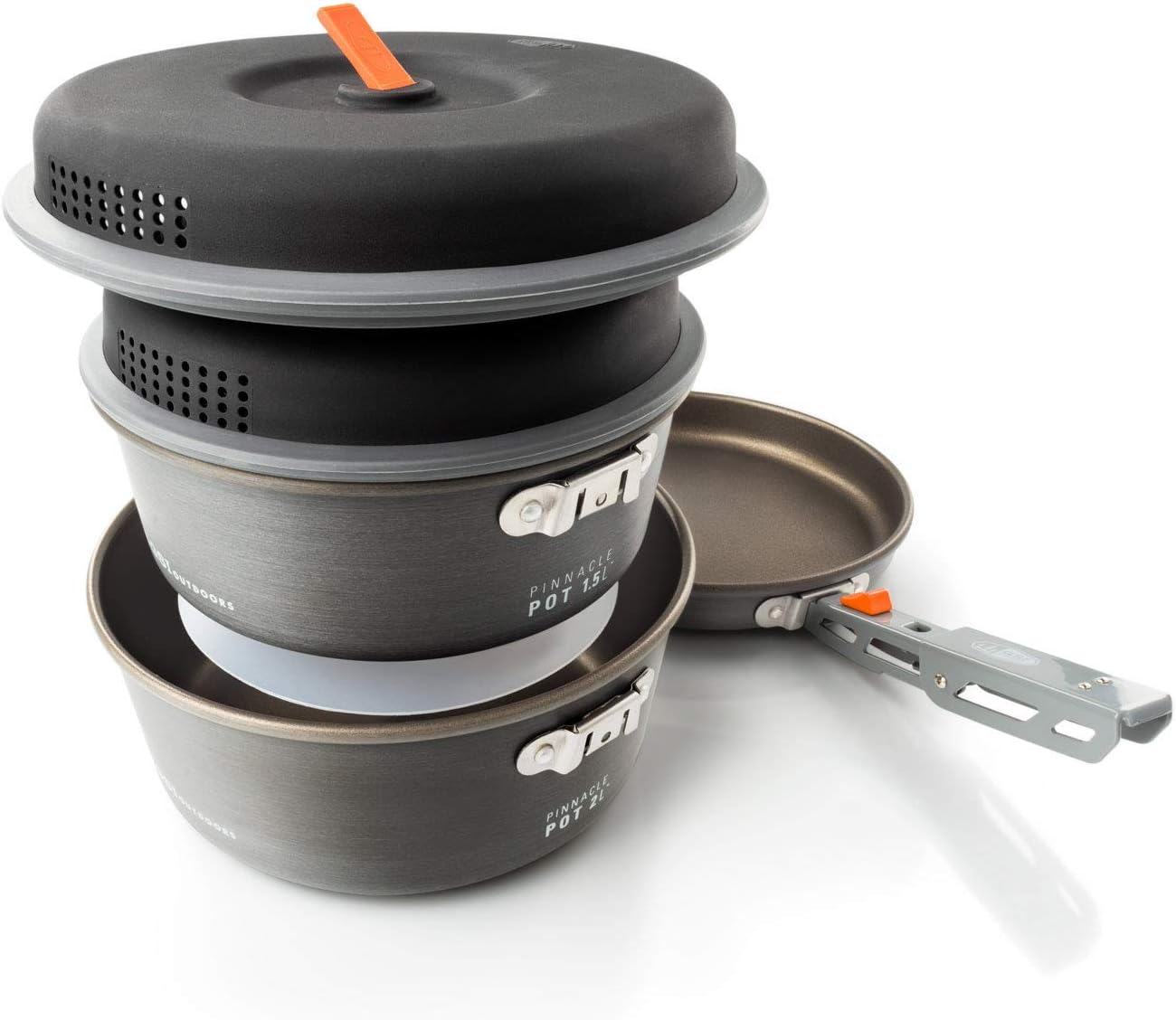 GSI Outdoors - Pinnacle Base Camper, Camping Cook Set, Superior Backcountry Cookware Since 1985 : Sports & Outdoors