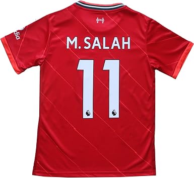 camisa infantil liverpool salah