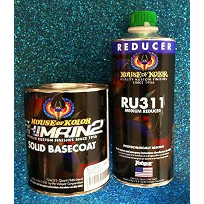 Buy House of Kolor S2-25 SHIMRIN2 Jet Black with RU311 Reducer 1 Quart ...