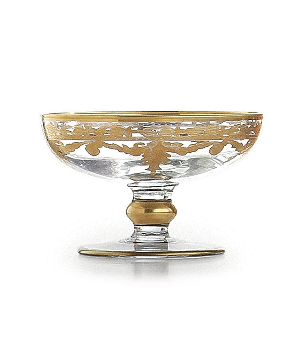 Arte ItalicaBaroque Gold Compote/Soap Dish, Soap Holder, Soap Container