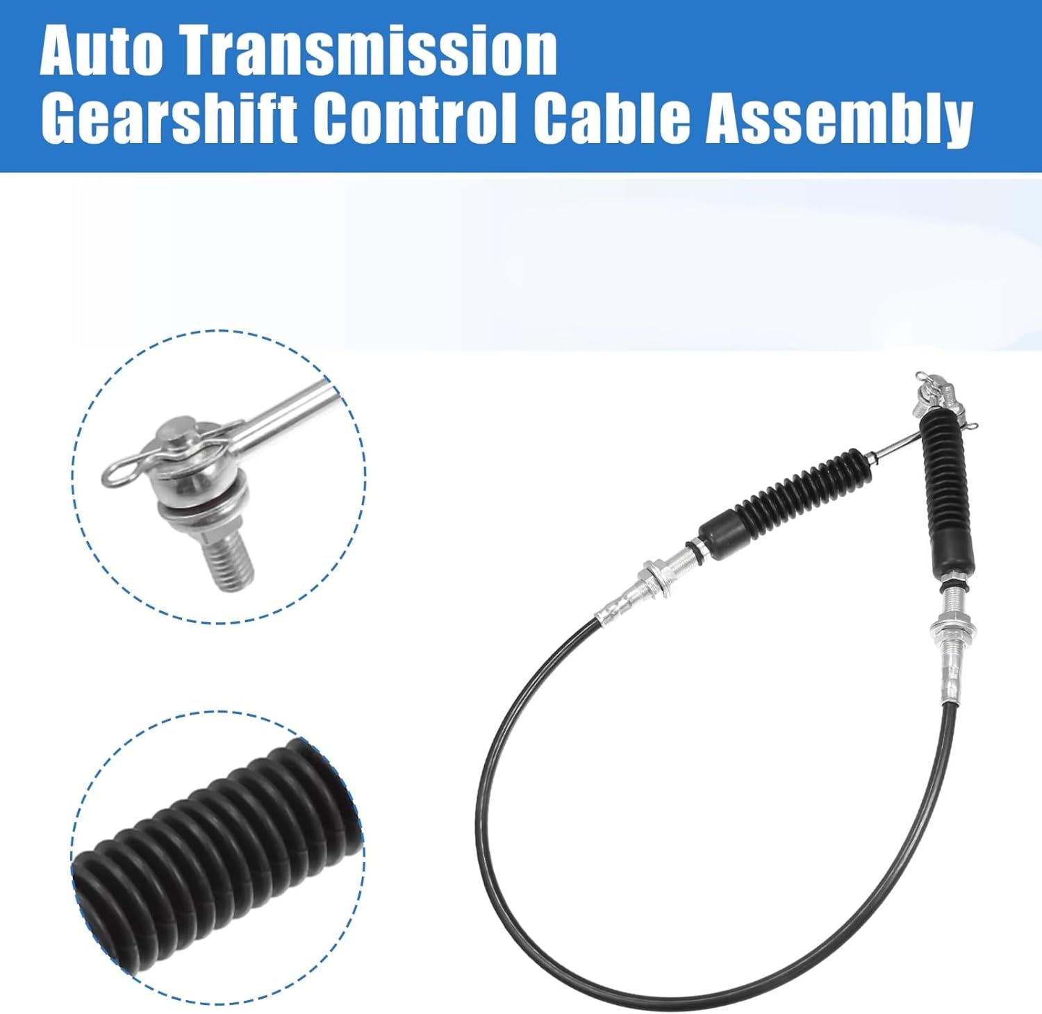 Trans Gear Shift Cable Compatible With Polaris For RZR 800 EFI 2008 2010 2013 Car Automatic Transmission Gear Shift Cable Ward Reverse Cable Replace