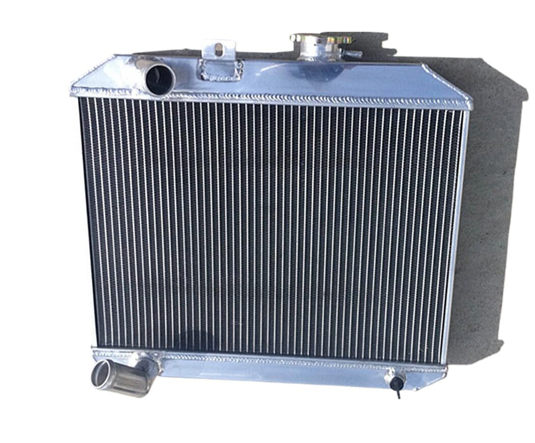 3 Row Full Aluminum Radiator for Je-ep Willys MT 1941-1952 1942 1943 1944 1945 1946 1947 1948