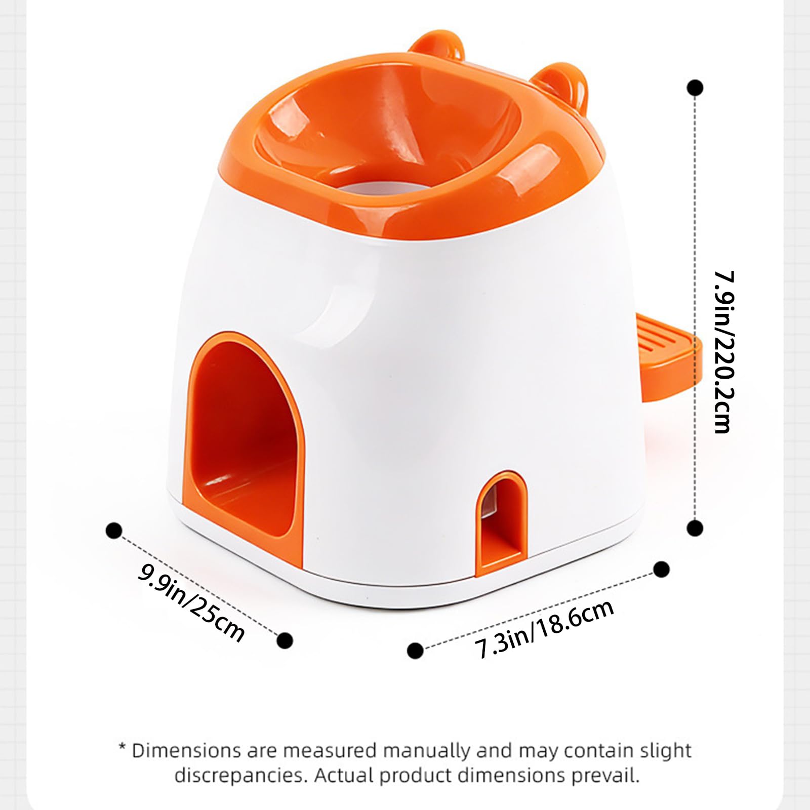Automatischer Ballwerfer für Hunde, Ballwurfmaschine für Berichtsspiel mit Leckerli-Spender, Interaktive Ballwurfmaschine mit 1 Pcs 5cm Tennisbällen, Hundespielzeug für Hause & draußen