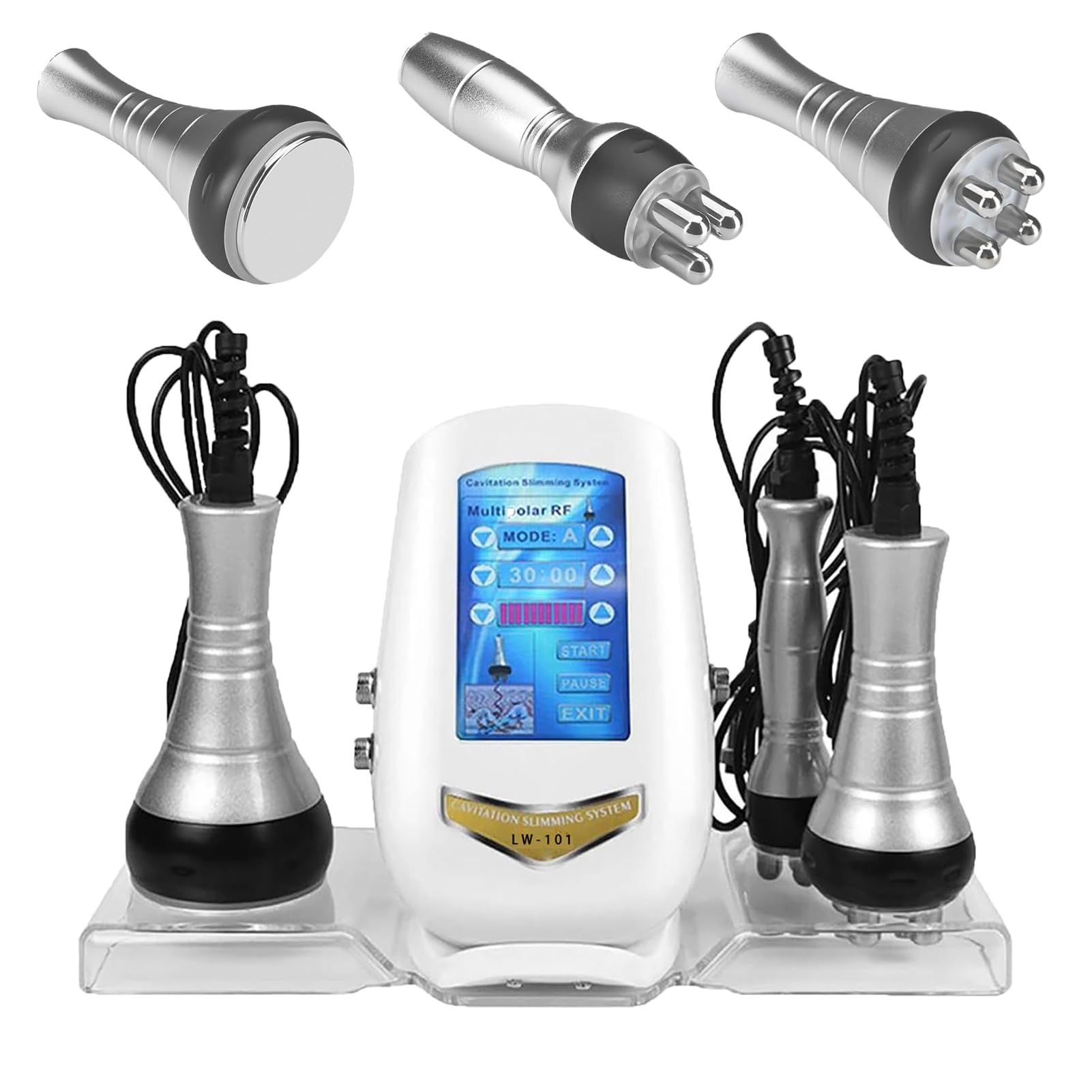 JIANGYUXINLI Cavitation Machine 40K,3 in 1 Professional Beauty