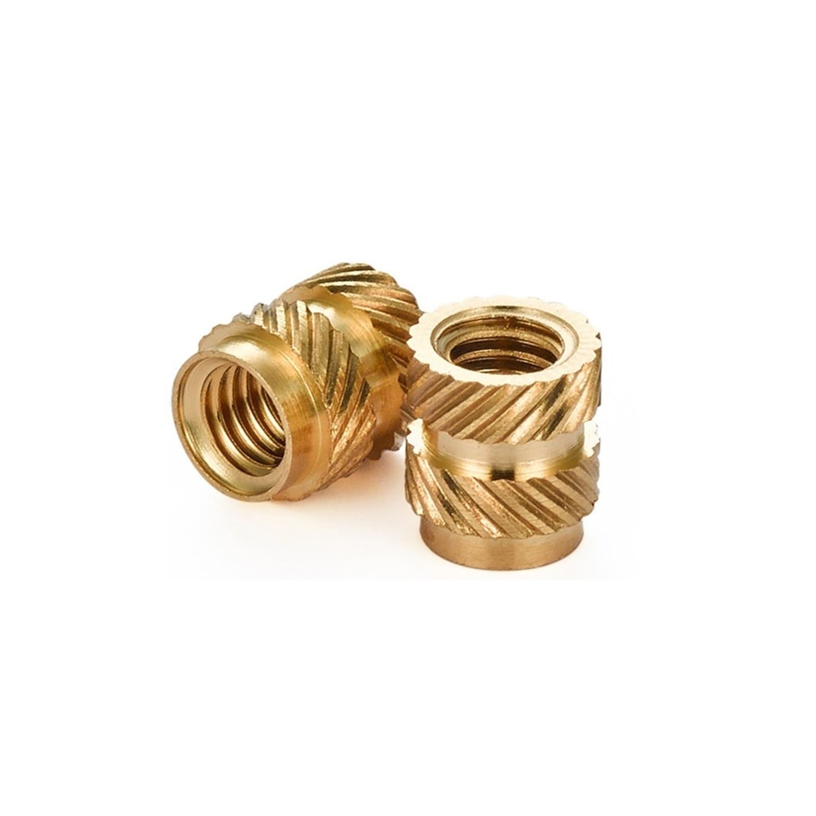 Inserts filetés, Écrous moletés en Laiton M3 for l'encastrement de la Chaleur dans ABS, Plusieurs Tailles, Paquet de 250(M3x7x4.5(250pcs))